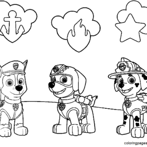 🖍️ PAW Patrol Zuma - Printable Coloring Page for Free 