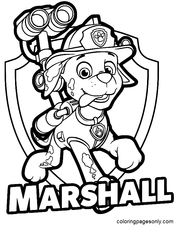 paw patrol marshall