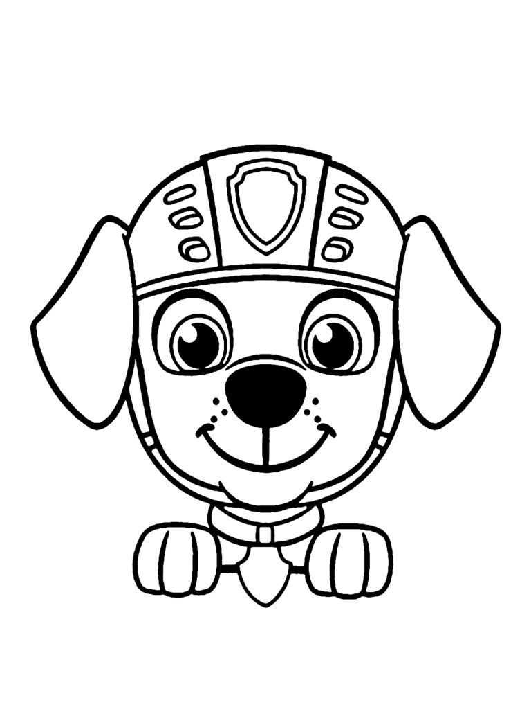 Zuma Paw Patrol Coloring Pages Printable for Free Download