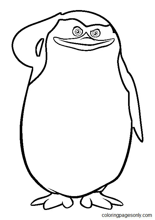 Penguins Of Madagascar Coloring Pages Printable For Free Download 6673