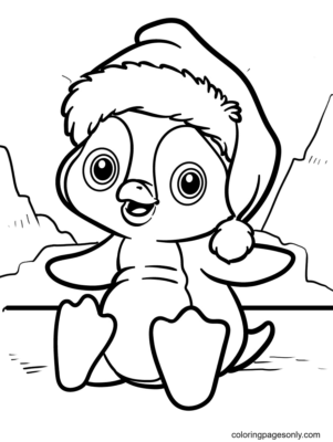 Penguin Coloring Pages Printable for Free Download