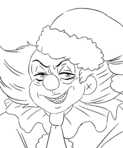 Pennywise Coloring Pages Printable for Free Download