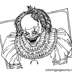 Pennywise Coloring Pages Printable For Free Download