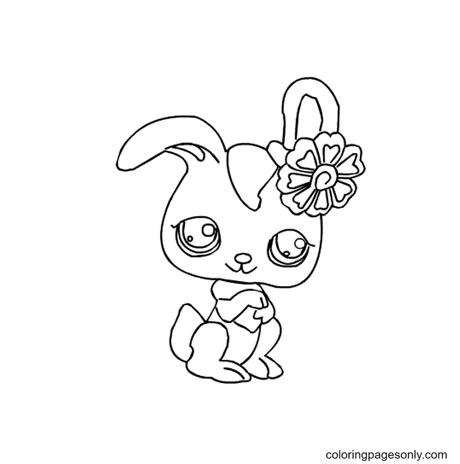 Littlest Pet Shop Coloring Pages Printable for Free Download