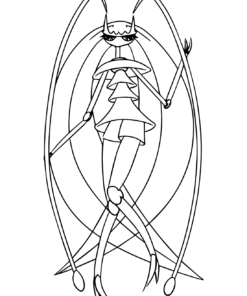 Pheromosa Coloring Pages Printable for Free Download