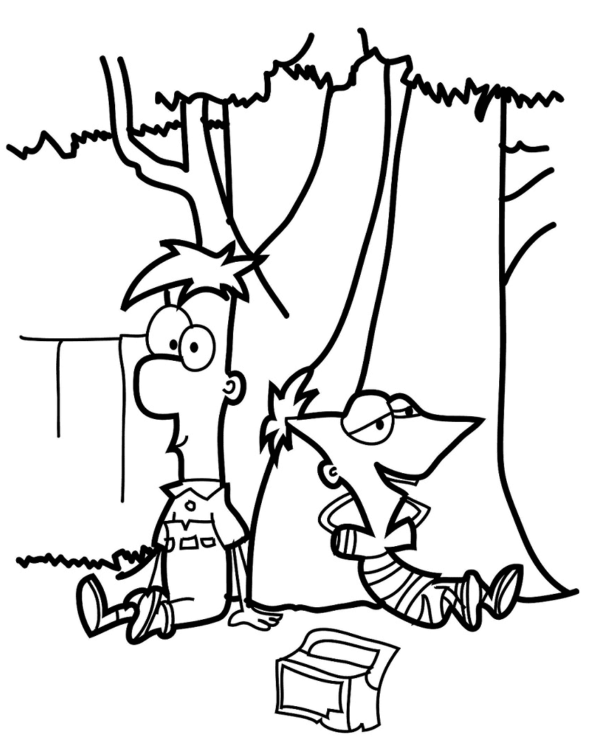 Phineas And Ferb Sketch | A Phineas And Ferb Sketch Drawn By… | Flickr
