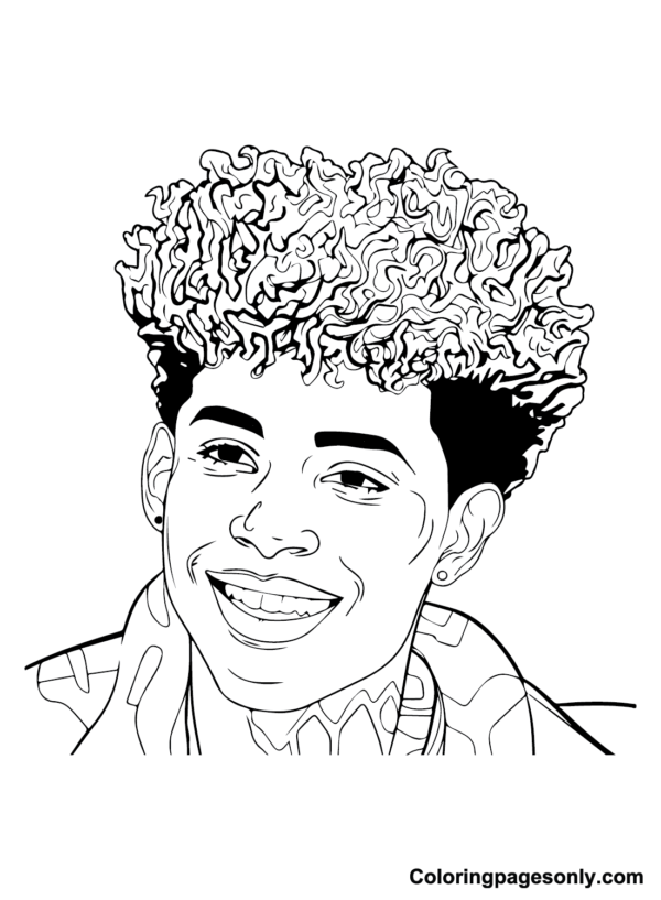 Blueface Coloring Pages Printable for Free Download