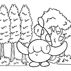 hatenna coloring page easy pokemon