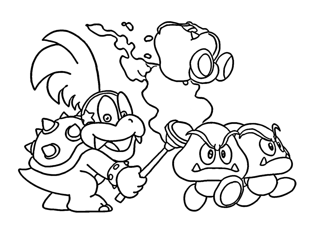 Koopalings Coloring Pages Printable for Free Download