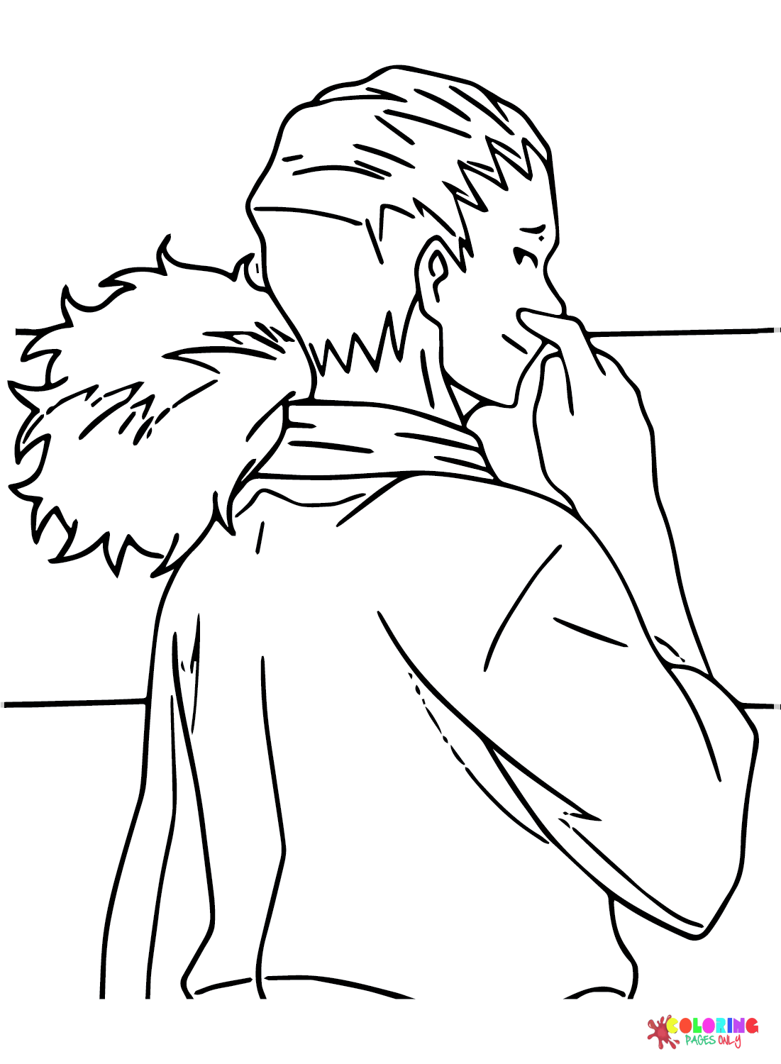 Mashirao Ojiro Coloring Pages Printable for Free Download