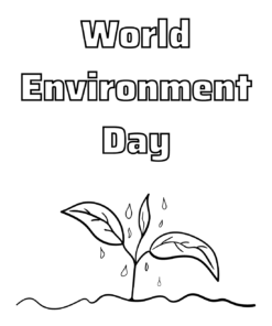 World Environment Day Coloring Pages Printable for Free Download