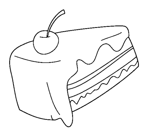 Cake Coloring Pages Printable for Free Download