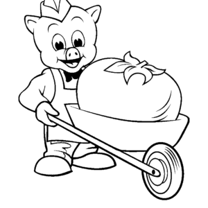 Piggly Wiggly Coloring Pages Printable For Free Download