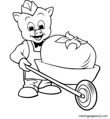 Piggly Wiggly Coloring Pages Printable for Free Download