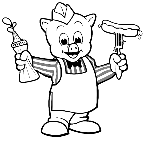 Piggly Wiggly Coloring Pages Printable for Free Download