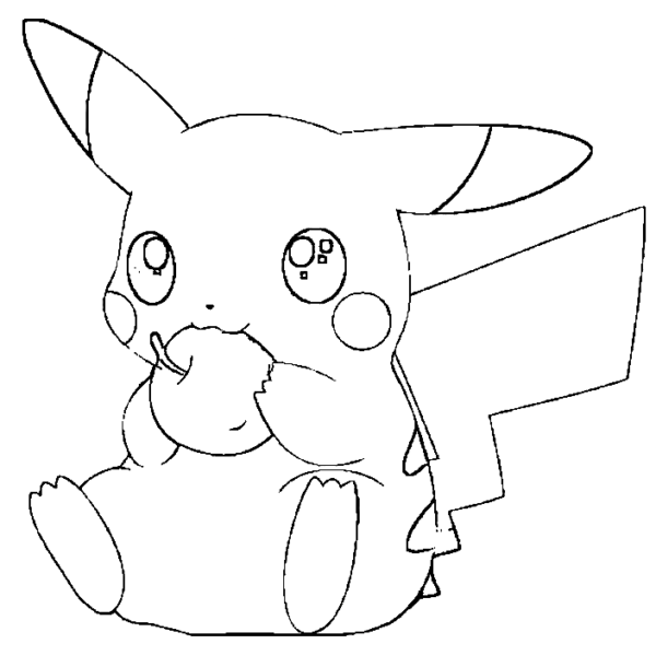 Pokemon Characters Coloring Pages Printable for Free Download