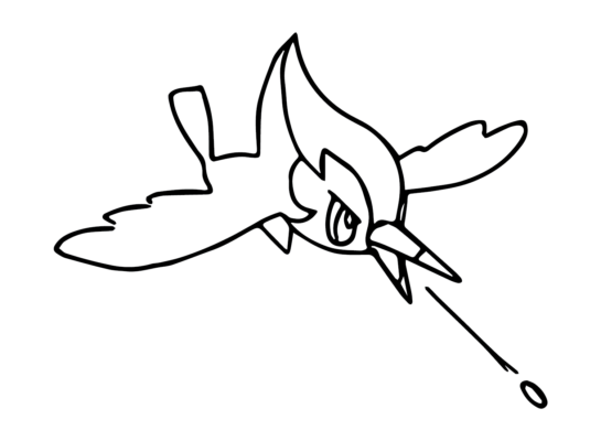 printable pikipek coloring pages pokemon