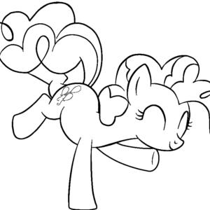 Pinkie Pie Coloring Pages Printable for Free Download