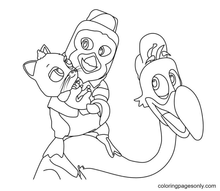 TOTS Coloring Pages Printable for Free Download