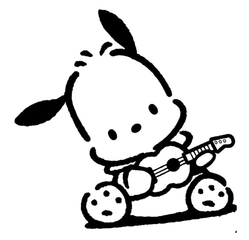 Pochacco Coloring Pages Printable for Free Download