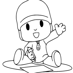 Pocoyo Coloring Pages Printable for Free Download