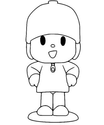 Pocoyo Coloring Pages Printable for Free Download