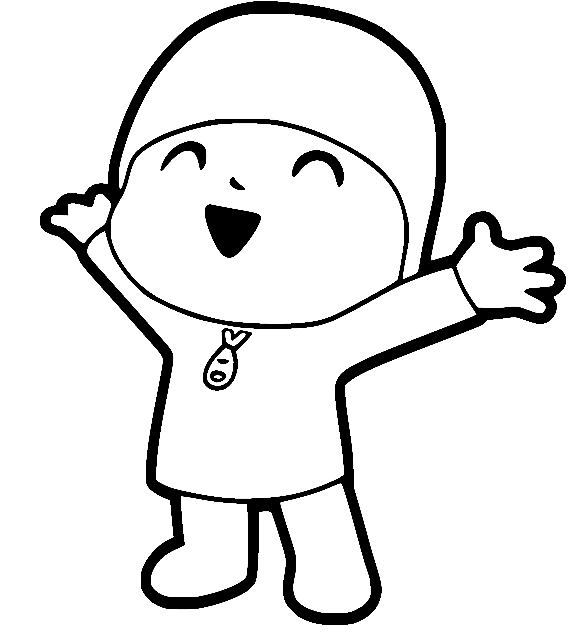 Pocoyo Coloring Sheet 24