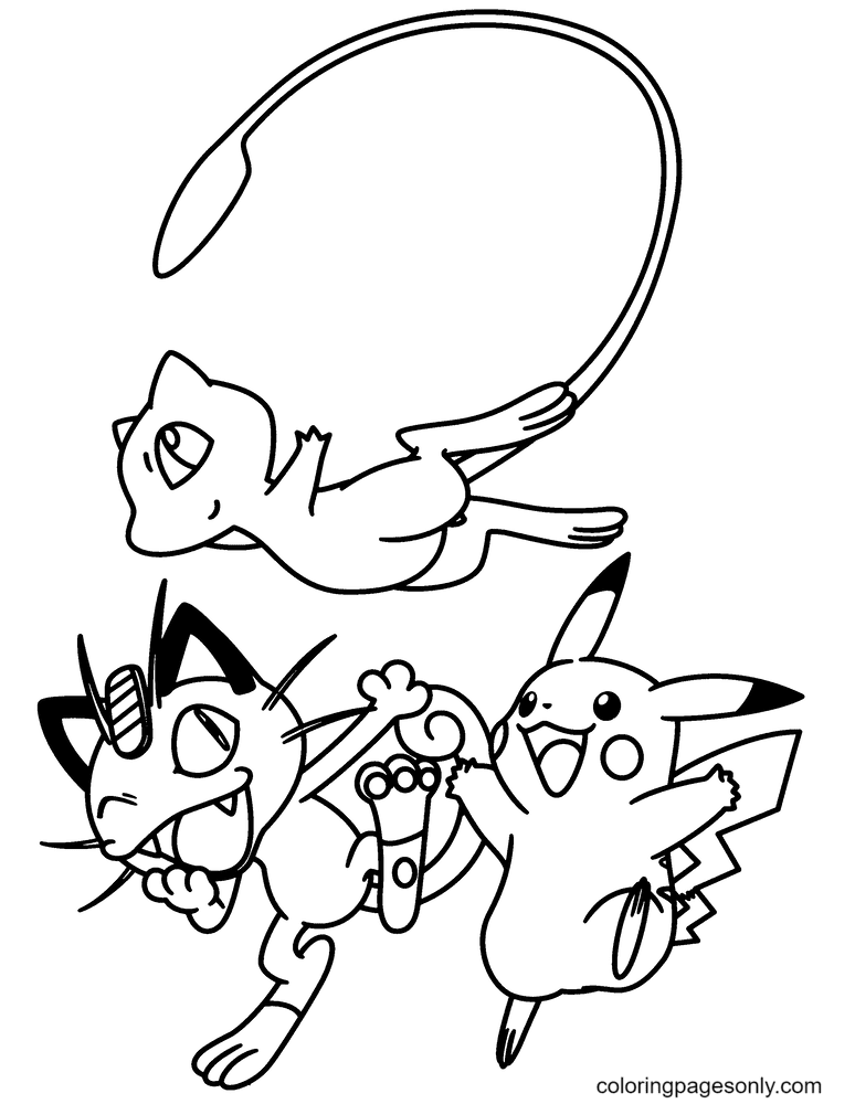 Mewtwo  Pokemon coloring pages, Pokemon coloring, Pikachu