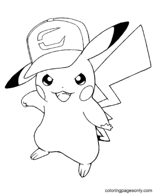 Pikachu Coloring Pages Printable for Free Download