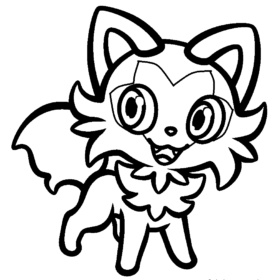 Sprigatito Coloring Pages Printable for Free Download