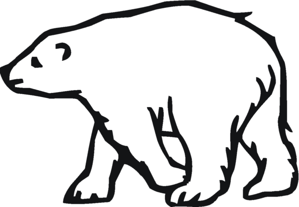 Polar Bear Coloring Pages Printable for Free Download