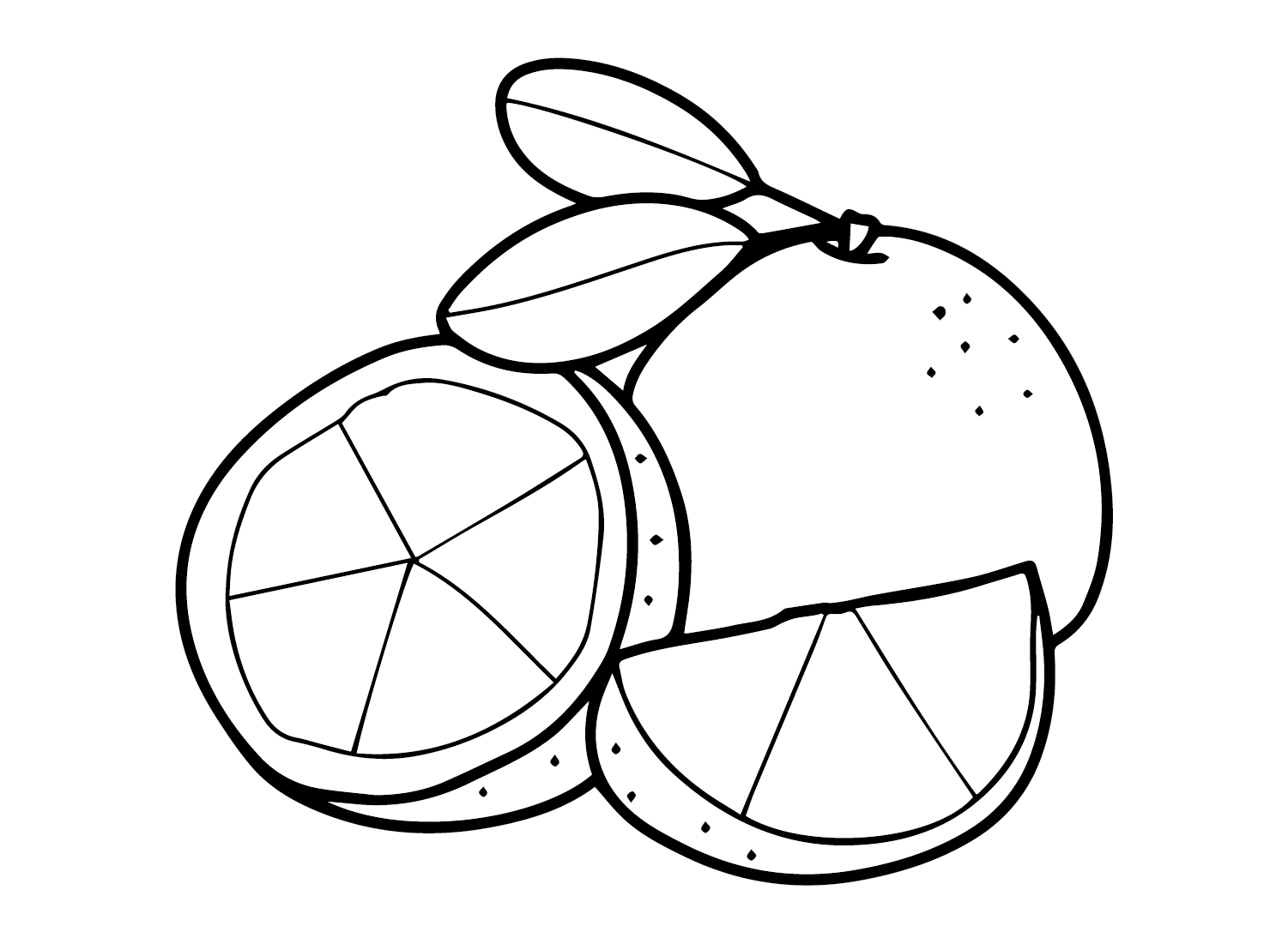 Pomelo Coloring Pages Printable for Free Download