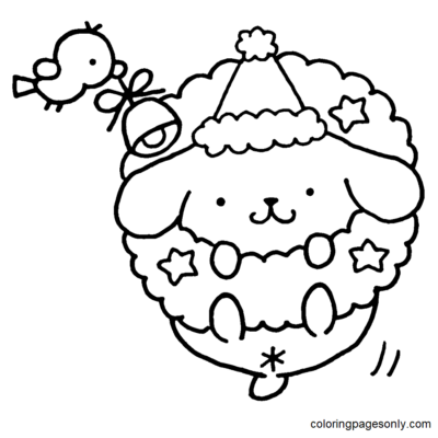 Pompompurin Coloring Pages Printable for Free Download