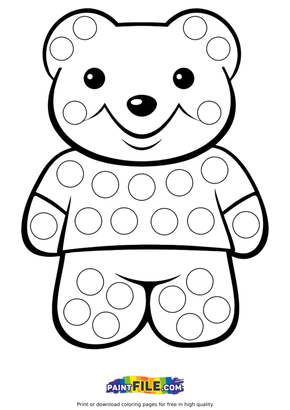 Pop It Coloring Pages Printable for Free Download