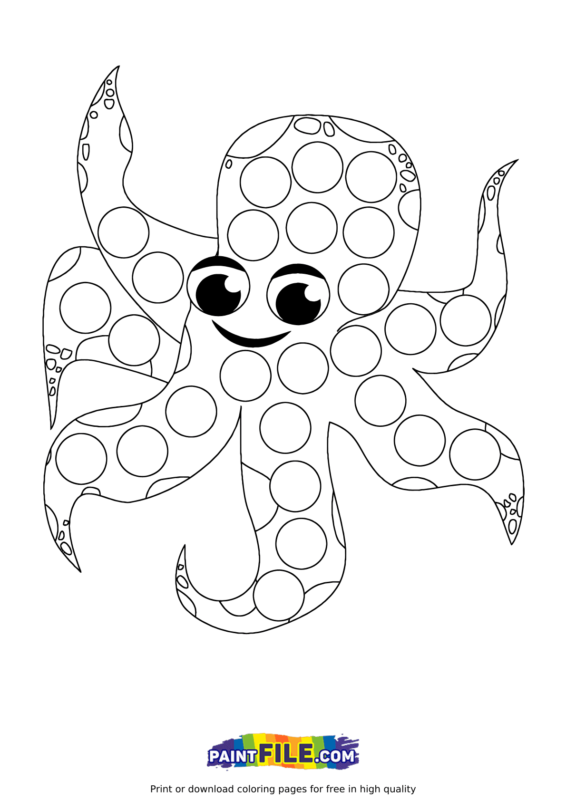 Pop It Coloring Pages Printable For Free Download