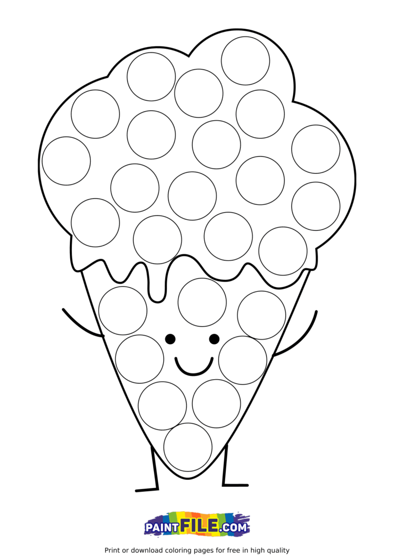 Pop It Coloring Pages Printable for Free Download