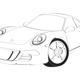 Racing Car Coloring Pages Printable for Free Download