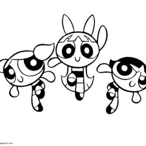 Top 15 Free Printable Powerpuff Girls Coloring Pages Online