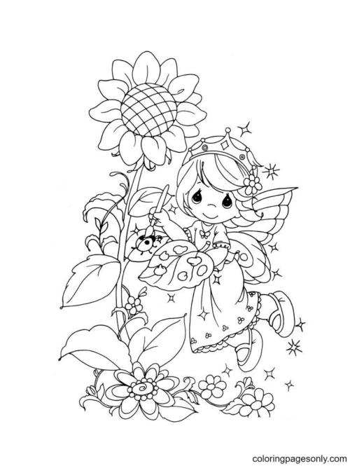 Precious Moments Coloring Pages Printable for Free Download