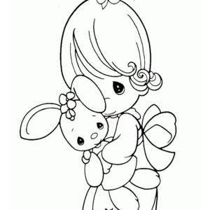 precious moments baby angels coloring pages