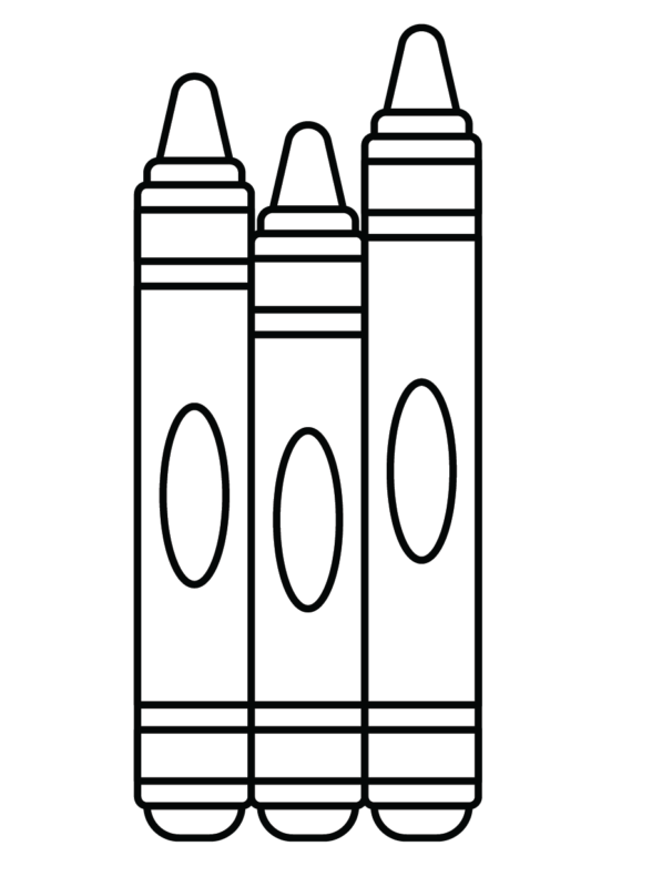 Crayon Coloring Pages Printable For Free Download