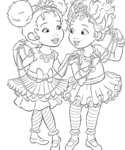 Fancy Nancy Coloring Pages Printable for Free Download