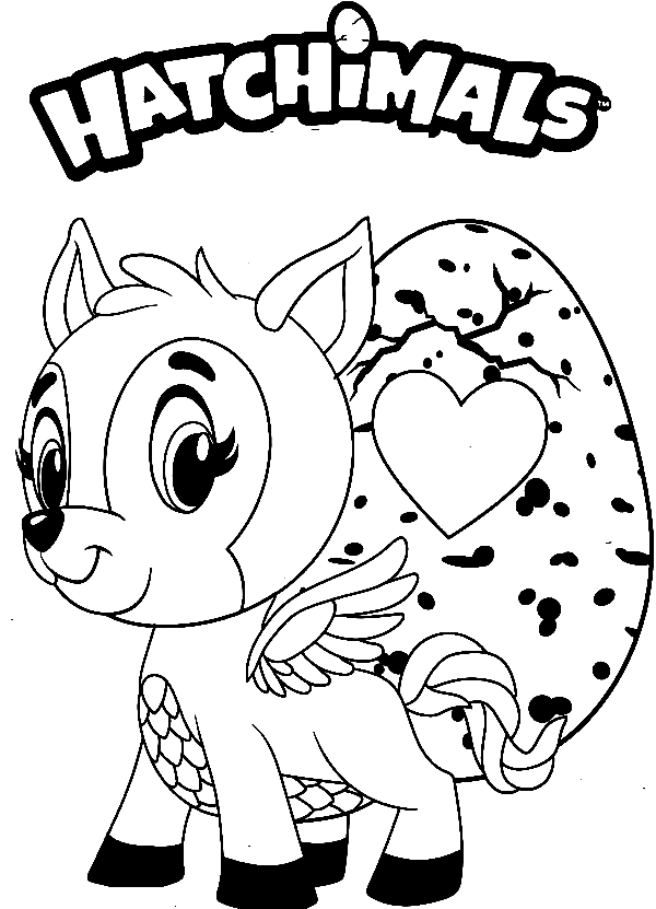 Hatchimals Coloring Book: Jumbo Coloring Books For Kids And Girls Of All  Ages! (Book For Adults & Teens) (Paperback)