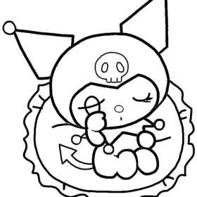 Kuromi Coloring Pages Printable for Free Download