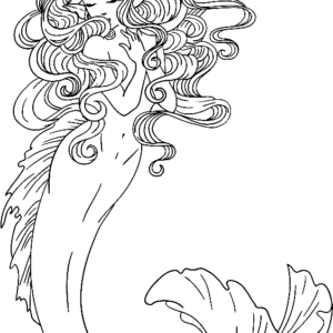 Mermaid Coloring Pages Printable for Free Download