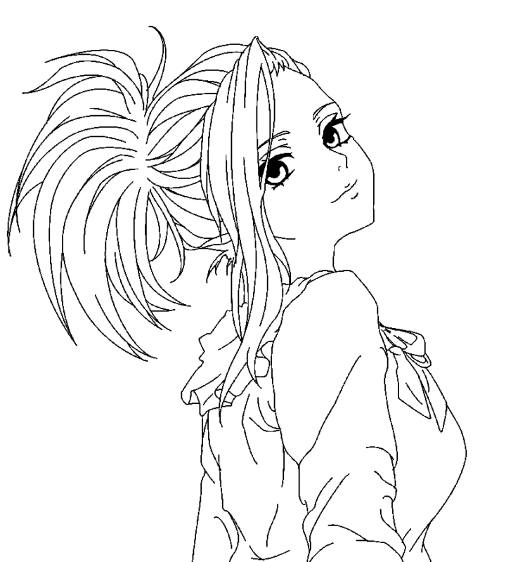 Momo Yaoyorozu Coloring Pages Printable For Free Download