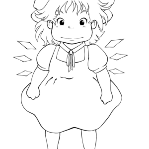 Ponyo Coloring Pages Printable for Free Download