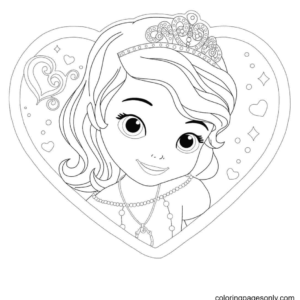 sofia coloring pages