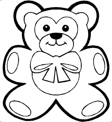 Teddy Bear Coloring Pages Printable for Free Download