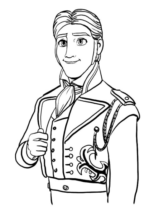 Hans Coloring Pages Printable for Free Download